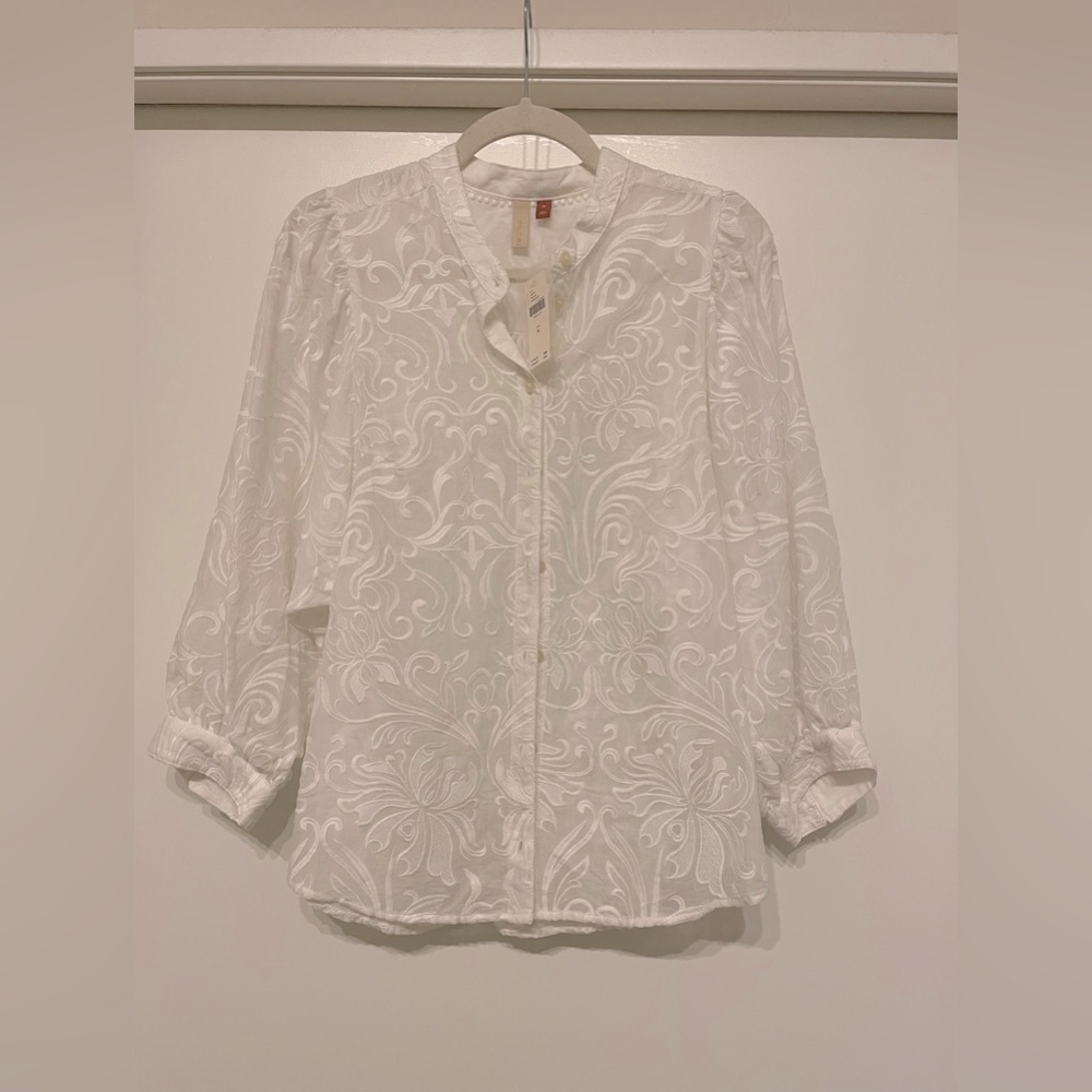 Gorgeous Pilcro white top NWT